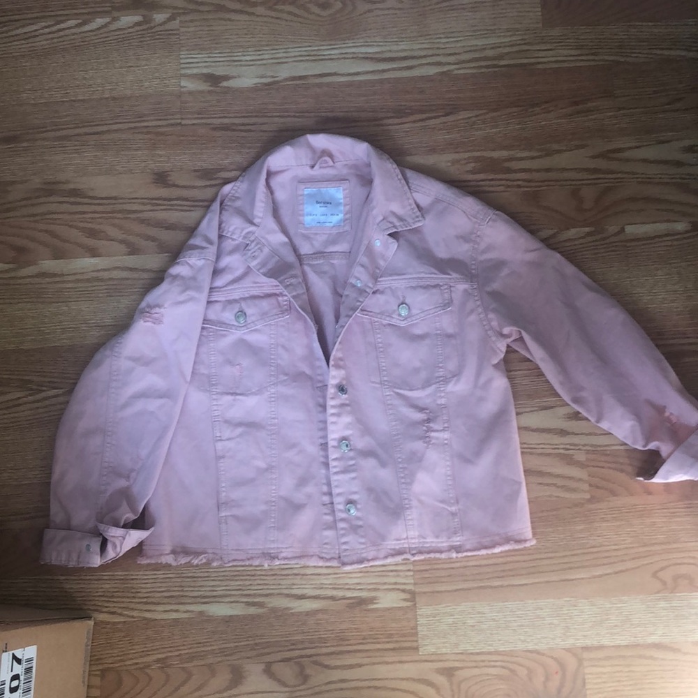 Pink Denim Jacket